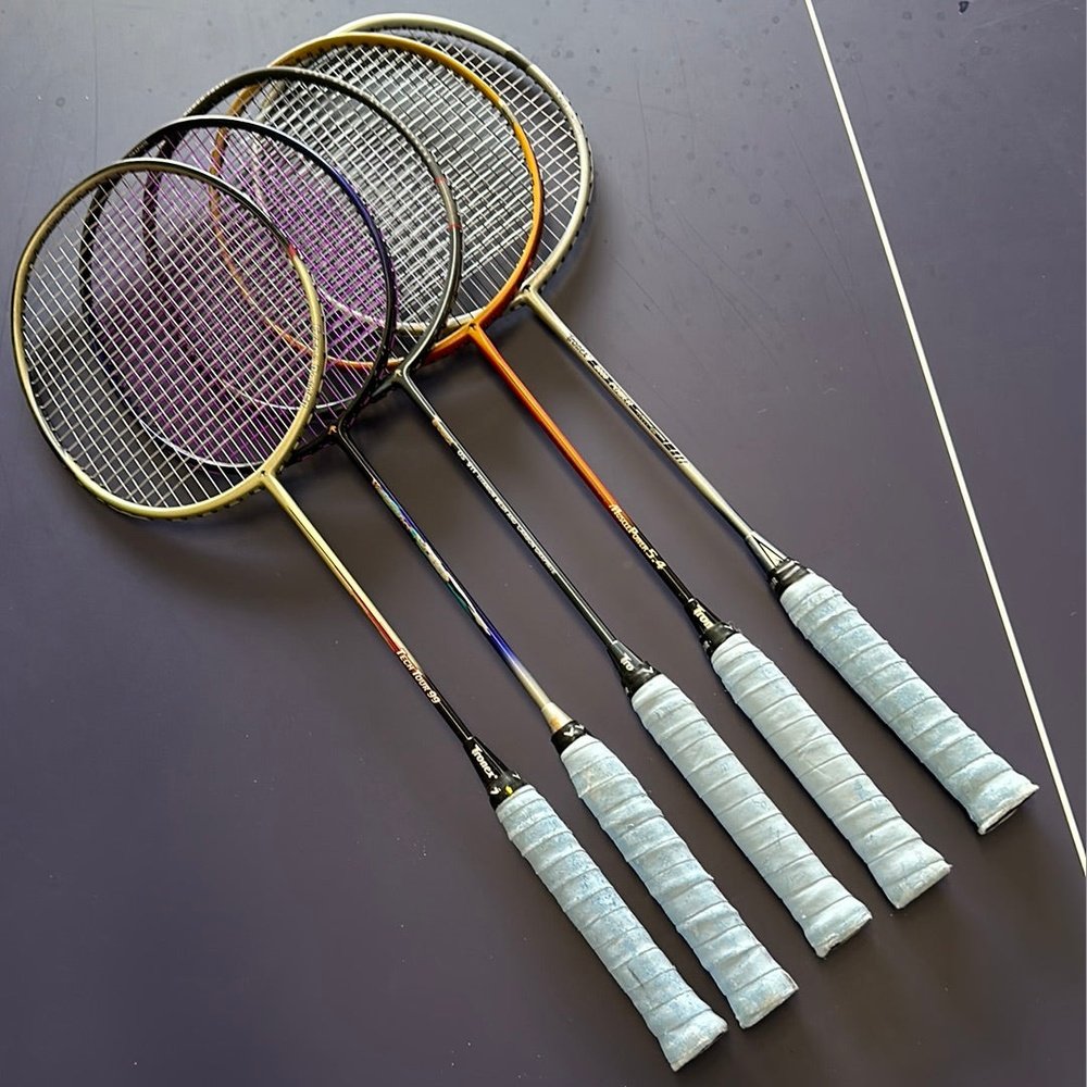 Badminton Racket Triangle Tronex Titanium Mesh Long Badminton Racket – SP x SPORT