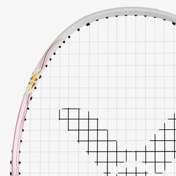 Victor AuraSpeed 77F Badminton Racket Pink 4UG6