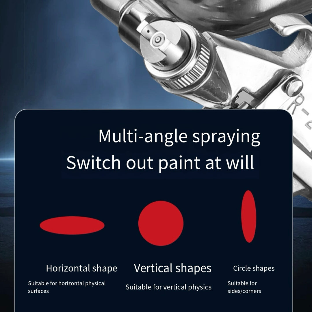 Pneumatic Paint Spray Gun – 200ml Cup, Easy to Clean, Model R2