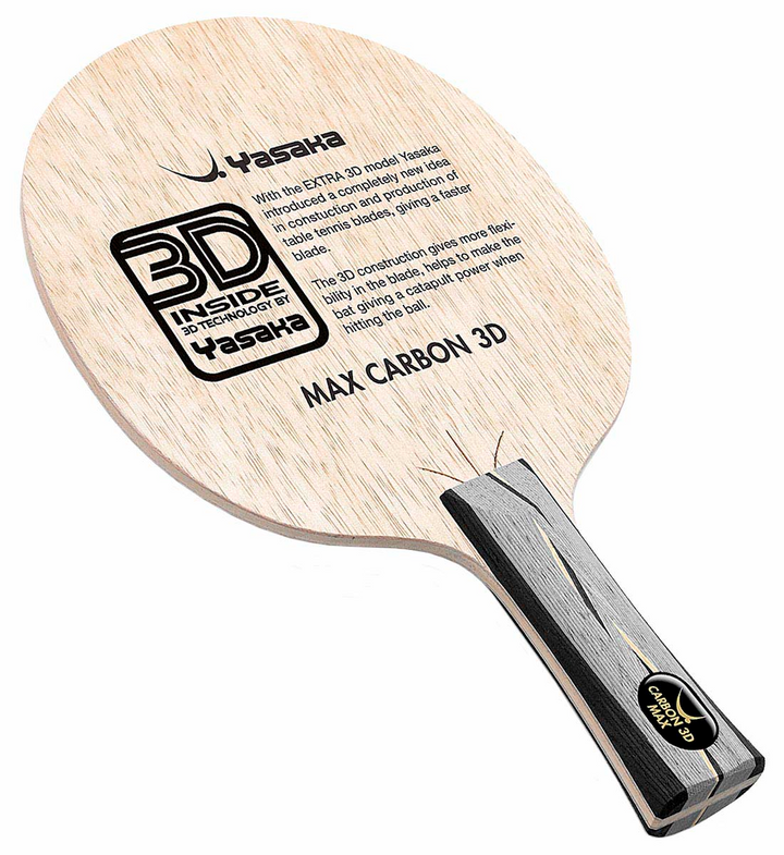 Yasaka Max Carbon 3D Table Tennis Blade