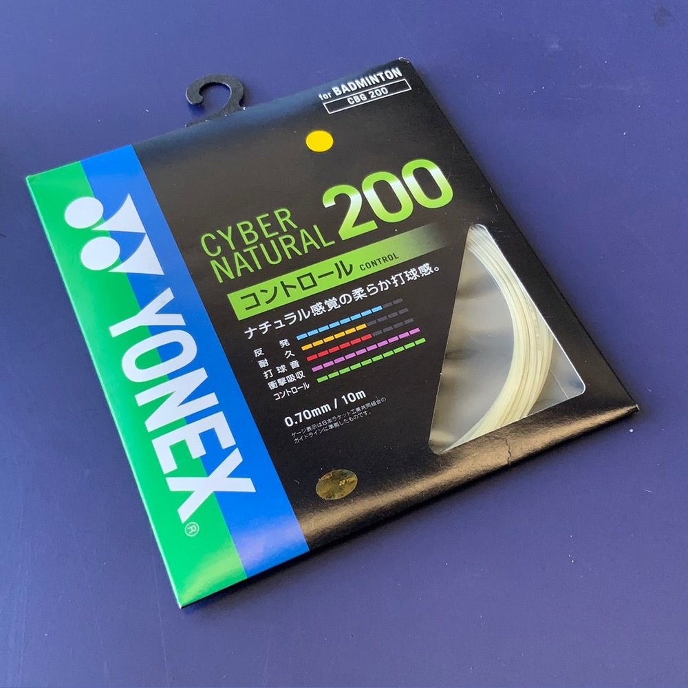 YONEX CYBER NATURAL Badminton String(JP ) product image - YONEX Badminton String