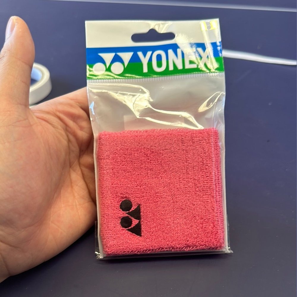 YONEX AC493EX Wrist Band Black White Blue Red Lightning/Yellow Pink Make In Taiwan