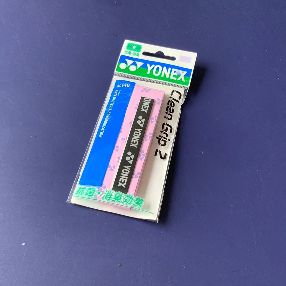 Yonex Clean Grip 2 Grip AC146 Over Grip Tap - Pink product image - YONEX Racket Grip