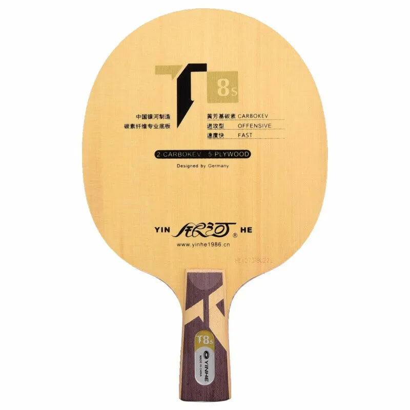Yinhe T-8s Cypress Huang Fang Carbon Table Tennis Blade
