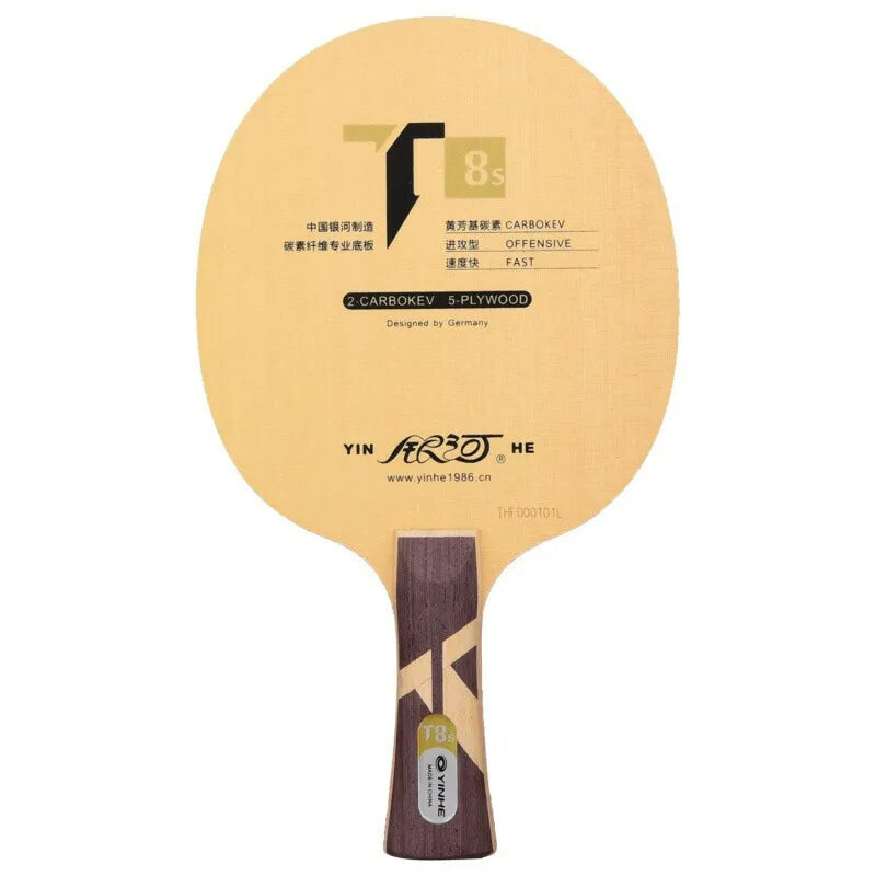 Yinhe T-8s Cypress Huang Fang Carbon Table Tennis Blade