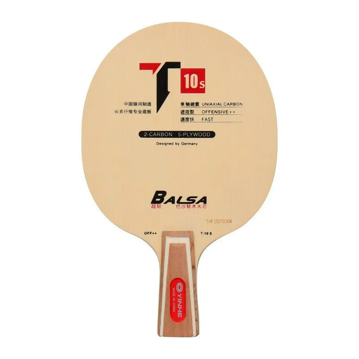 Yinhe T-10S T-11S Ultralight Balsa Cypress Carbon Table Tennis Blade