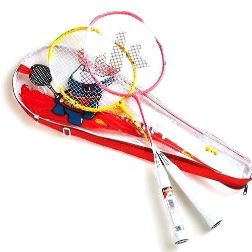 Kawasaki Happy Kids Badminton Racket Set Model 605. pink/yellow