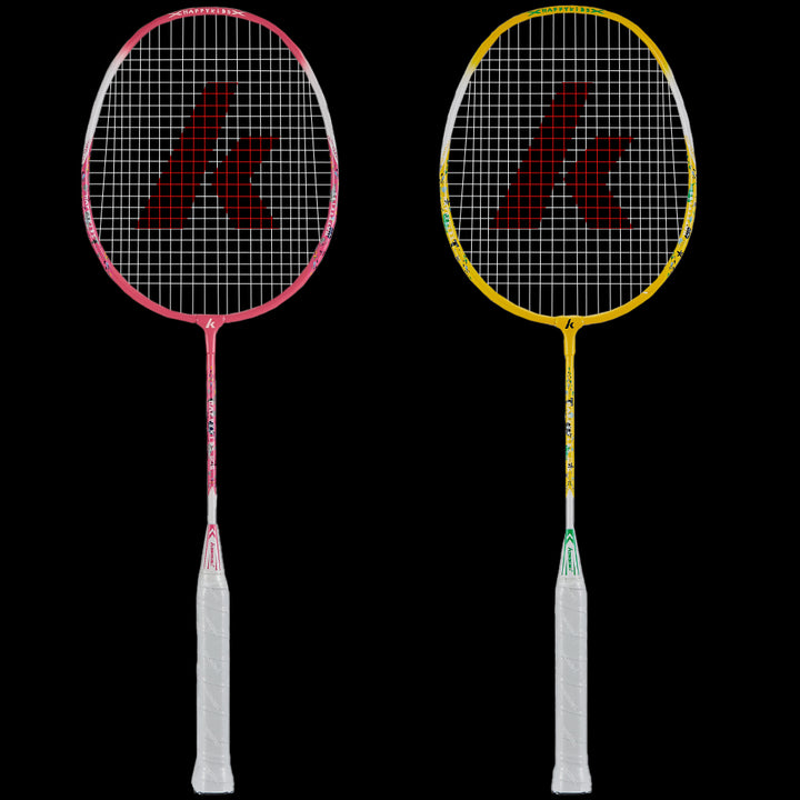Kawasaki Happy Kids Badminton Racket Set Model 605. pink/yellow