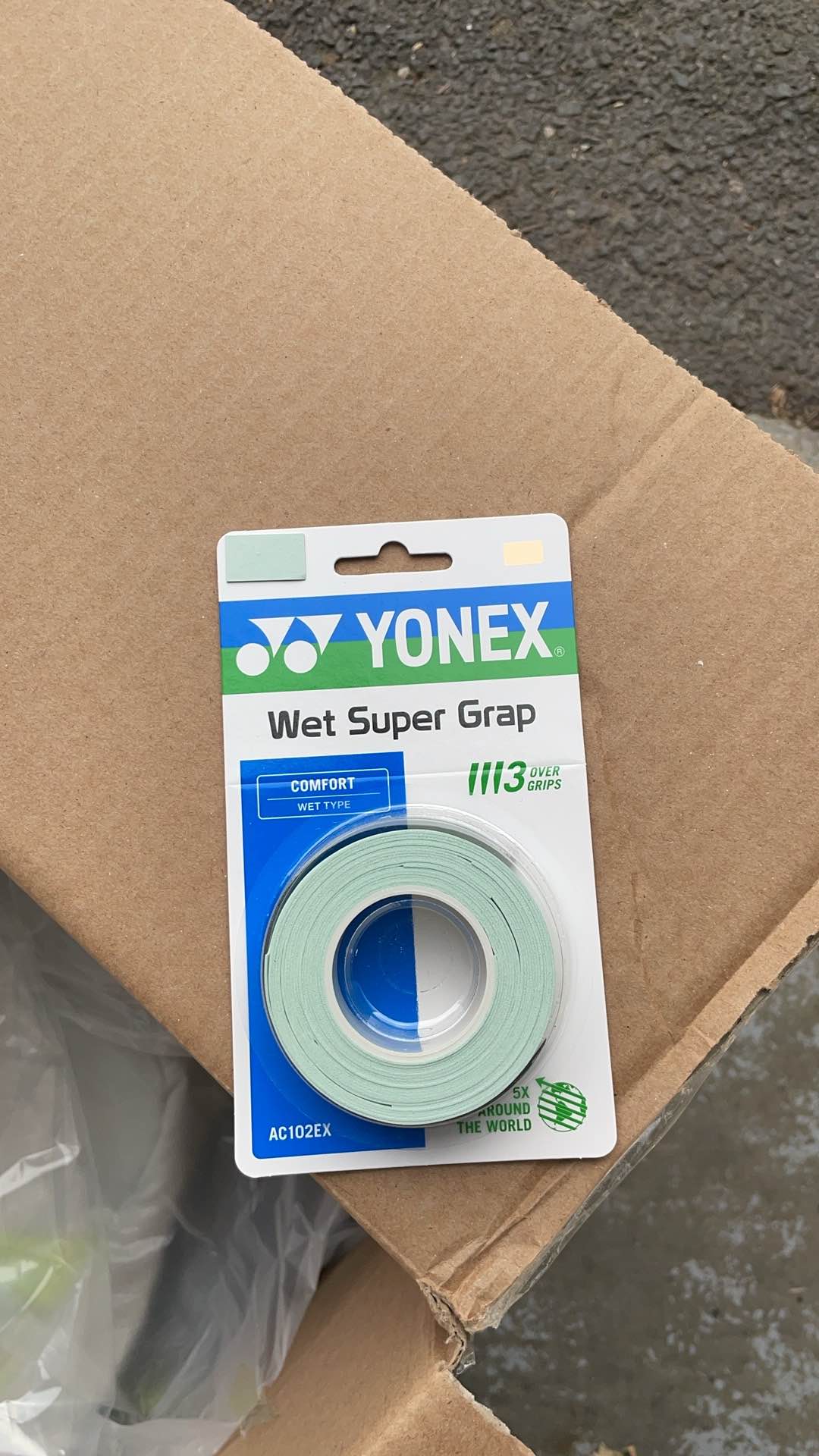 Yonex Super Grap AC102C/EX Over Grip Tape (3 Pack)