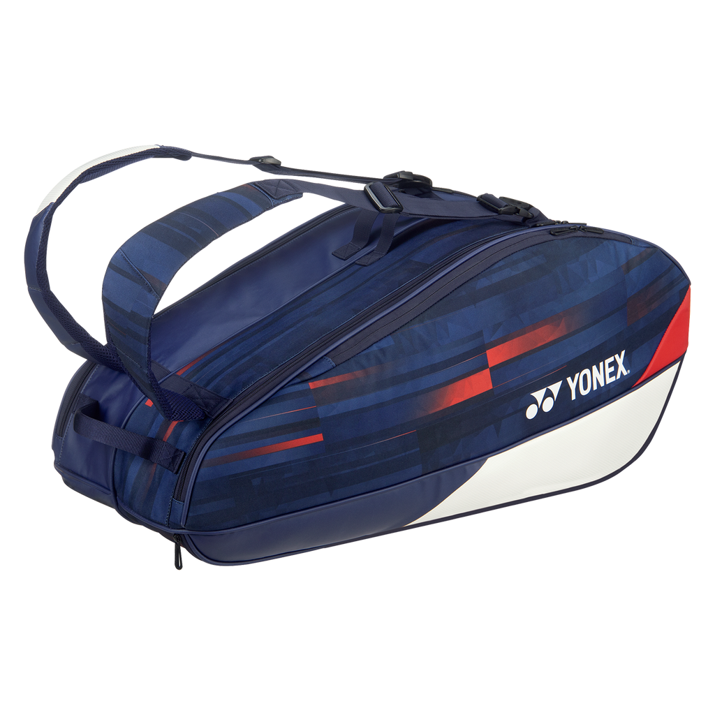 YONEX Limited Pro Racquet Bag - BA26PAEX (6 PCS) [White/Navy/Red] Badminton Bag product image - YONEX Badminton Racket