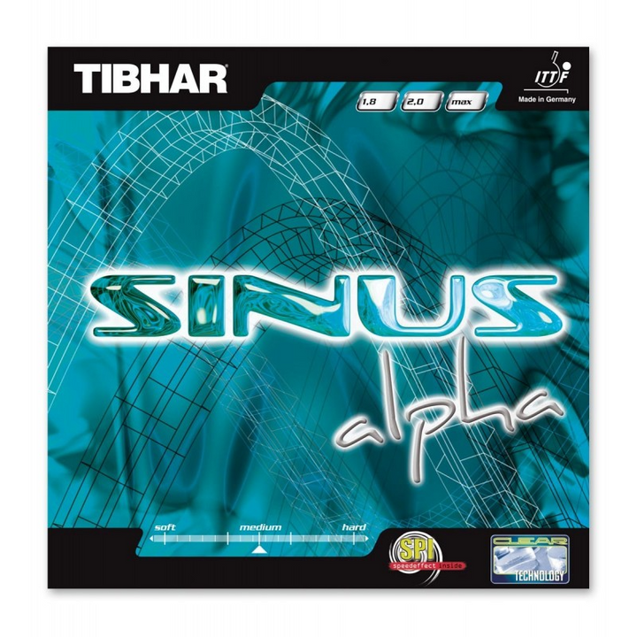 Tibhar Sinus Alpha Table Tennis Rubbr