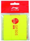 Li-Ning GP303 Badminton Overgrip - 3-Pack - Neon Bright Yellow (ASJT061-3) - Colour reference