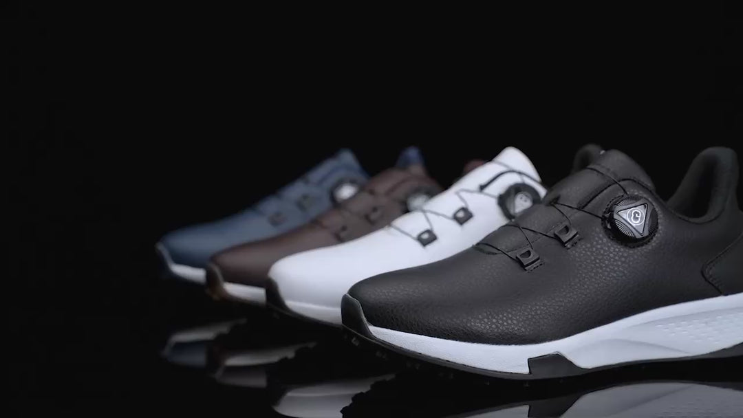 KSOKGOF Universal Golf Shoes for Men and Women, Comfortable Golf Sneakers with Strong Grip, Outstanding Traction &amp; Superior Stability, Black G8001