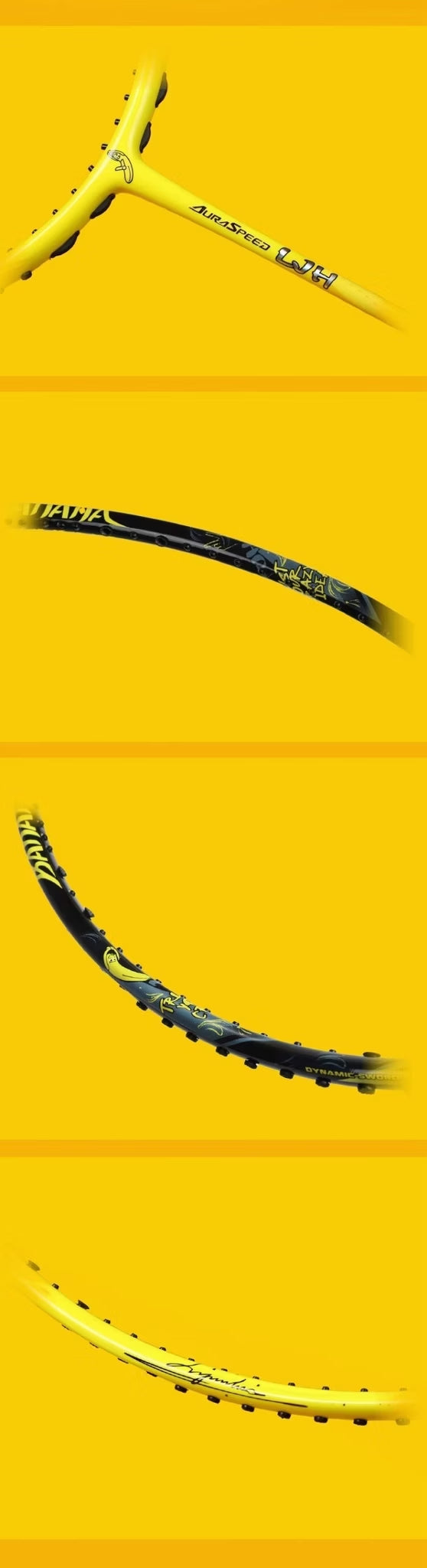 Victor Auraspeed ARS-LJH Speed Attacking Badminton Racquet 4U(83g)G6