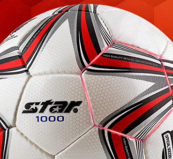 STAR 1000 Football training match dedicated to the International Football Federation (FIFA) recognized ball SB375