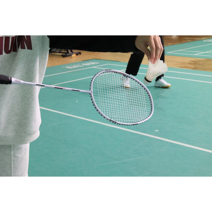 SPP 2 Player Strung Badminton Rackets Set SPP02 with a Free Full Cove