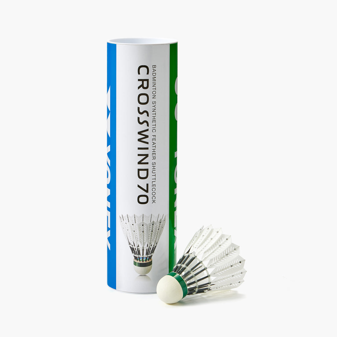 YONEX 6PCS Artificial Shuttlecock CROSSWIND 70