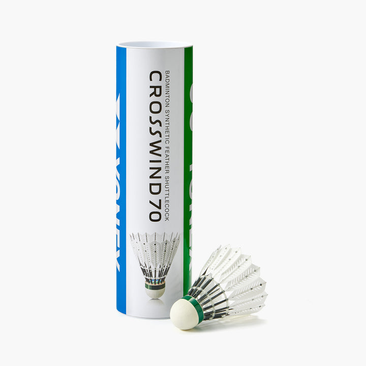 YONEX 6PCS Artificial Shuttlecock CROSSWIND 70