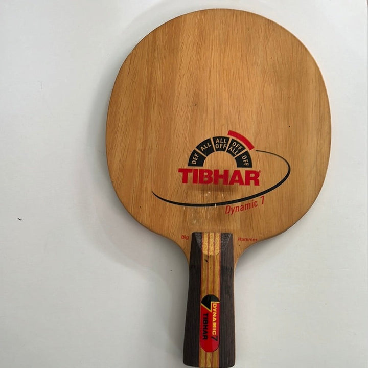 CLEARANCE SALE TIBHAR dybamic7 （clearance,same photo condition）table tennis blade