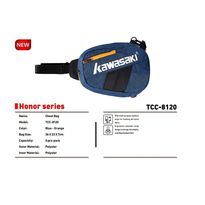 Kawasaki Single Shoulder Bags Messenger Bag Hiking Backpacks TCC-8120