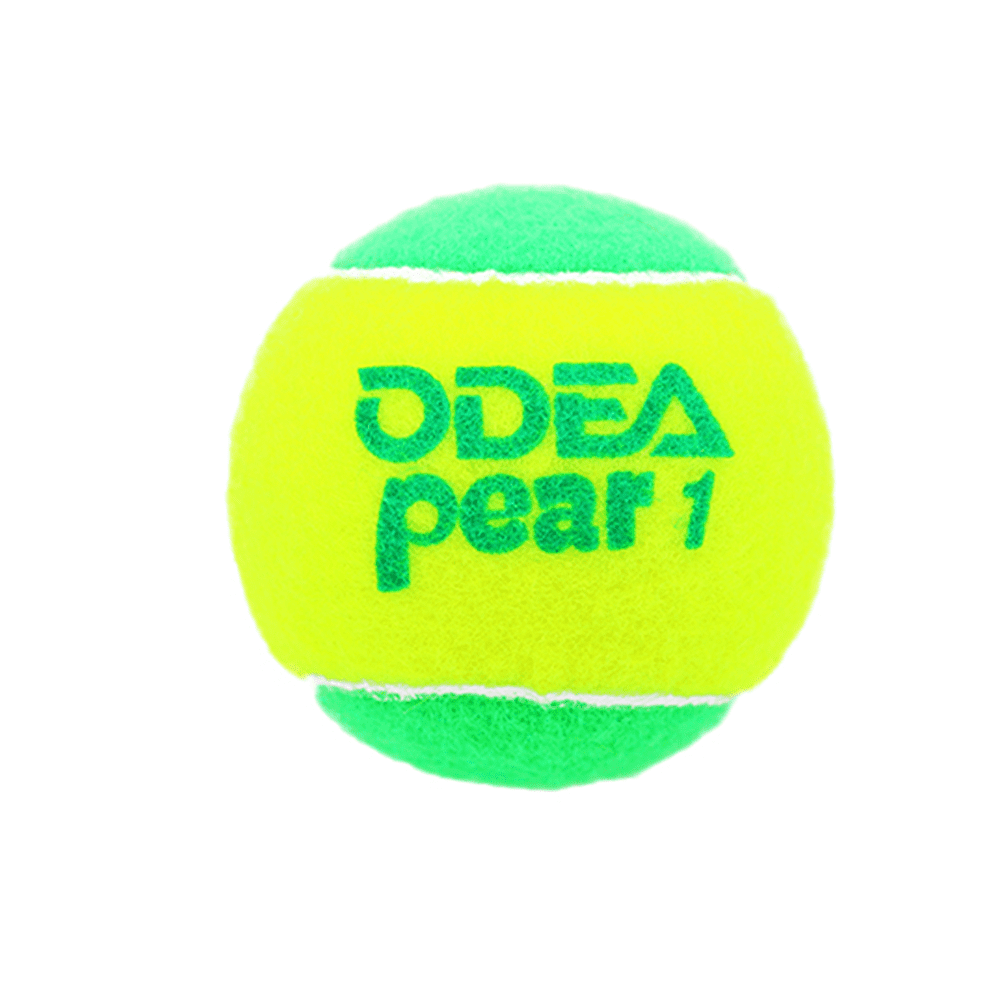 ODEA Stage 1 Green Children Beginners Tennis Balls Low Compression Slower Speed