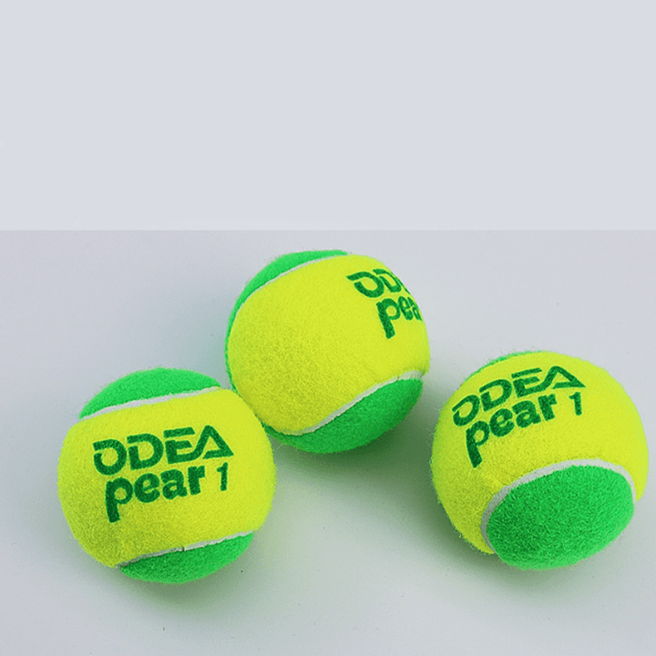 ODEA Stage 1 Green Children Beginners Tennis Balls Low Compression Slower Speed