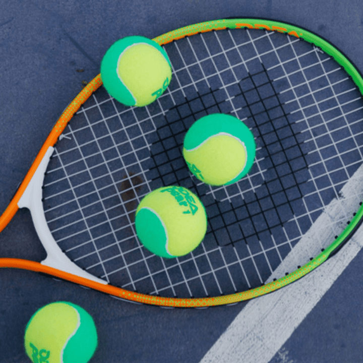 ODEA Stage 1 Green Children Beginners Tennis Balls Low Compression Slower Speed