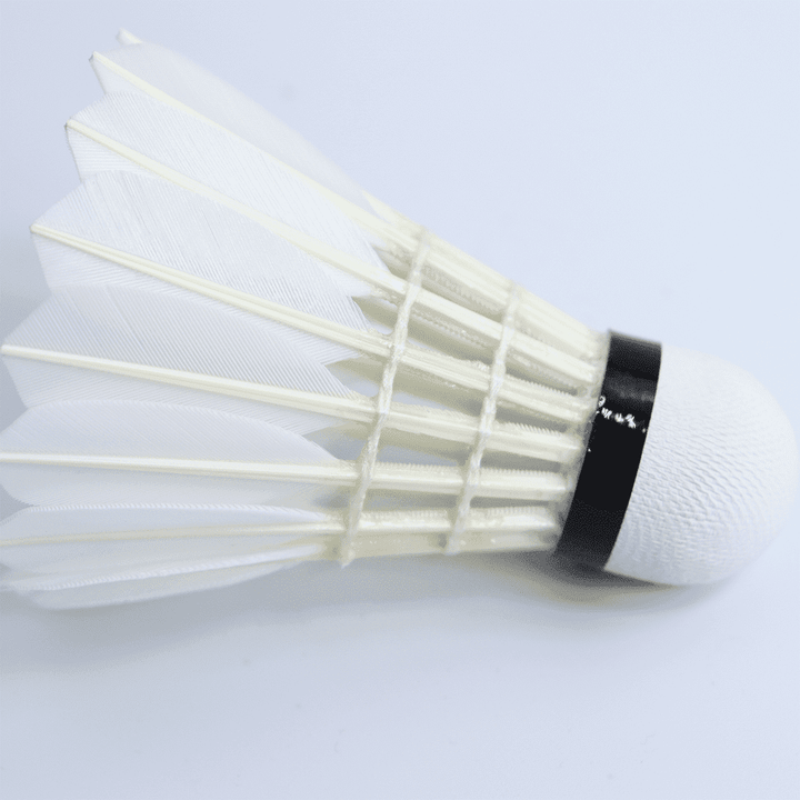 SPPHONEIX Black Badminton Shuttlecocks Gooes Feather (Tournament LEVEL)