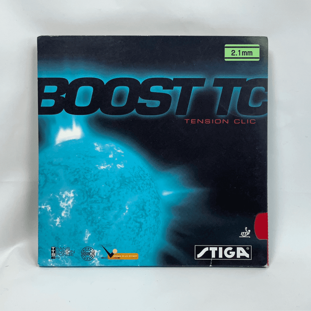 Stiga Boost TC table tennis rubber Tensor - Red product image - STIGA table tennis rubber