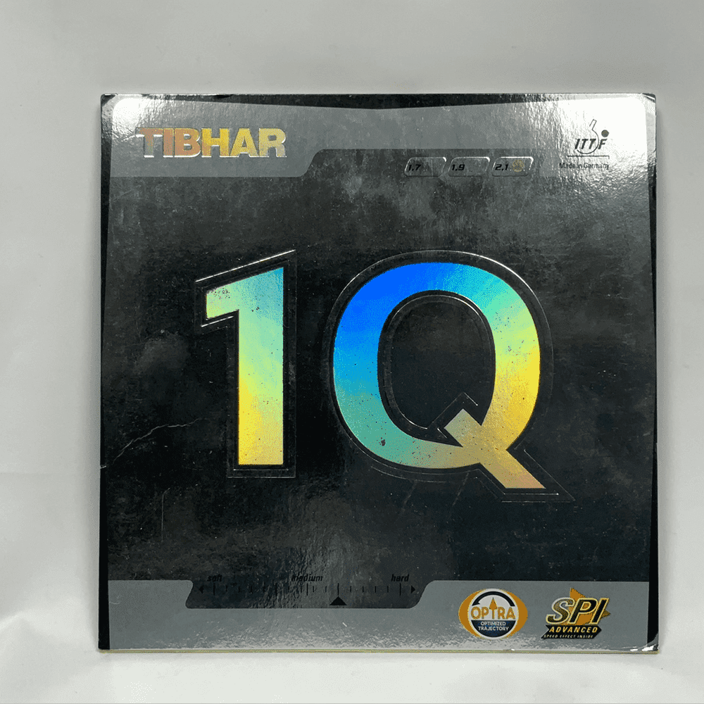 Tibhar 1Q table tennis rubber Tensor - Red product image - Tibhar table tennis rubber