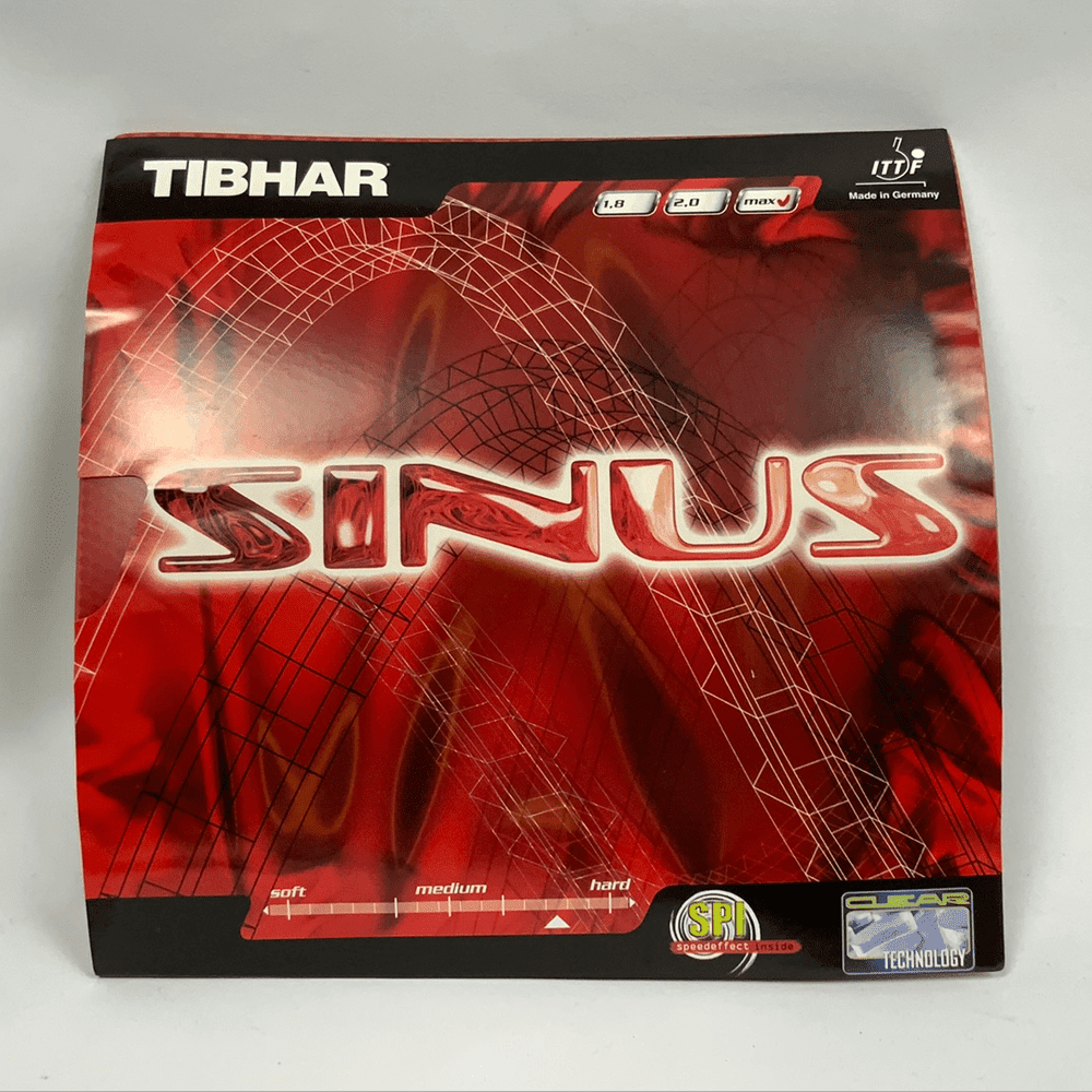 Tibhar Sinus table tennis rubber Tensor - max product image - Tibhar table tennis rubber